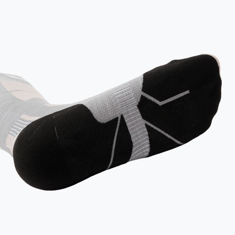Skarpety narciarskie X-Socks Ski Perform Merino Otc seal grey/light sand 5