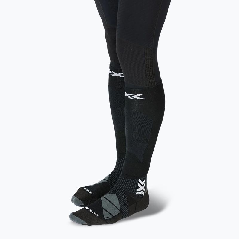 Skarpety narciarskie X-Socks Ski Perform Merino Otc x black/grey 4