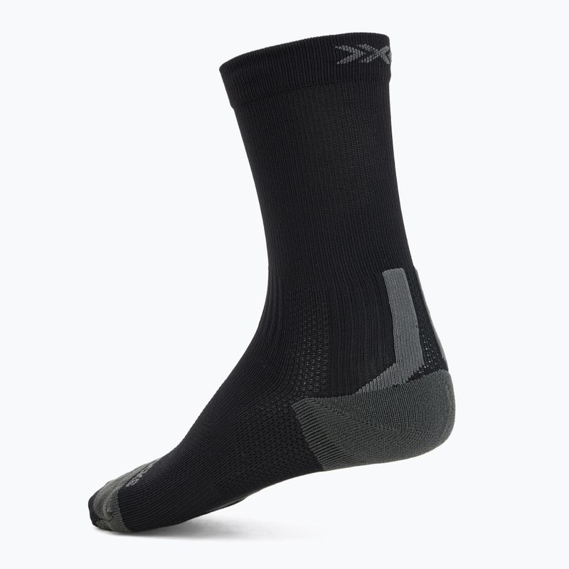 Skarpety X-Socks Run Discover Crew black/charcoal 2
