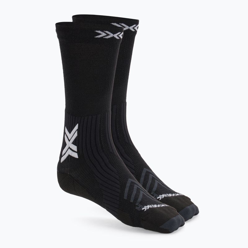 Skarpety X-Socks Run Expert Silk Merino Crew x black/light gray