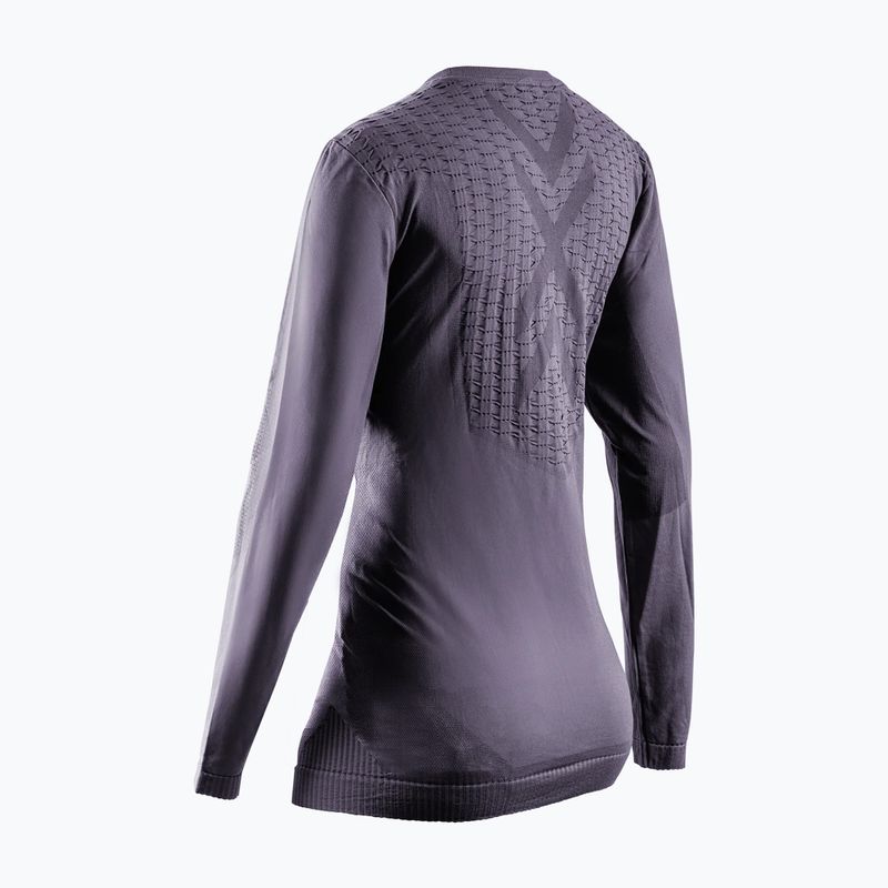 Longsleeve do biegania damski X-Bionic X-Ential muted lavender 2
