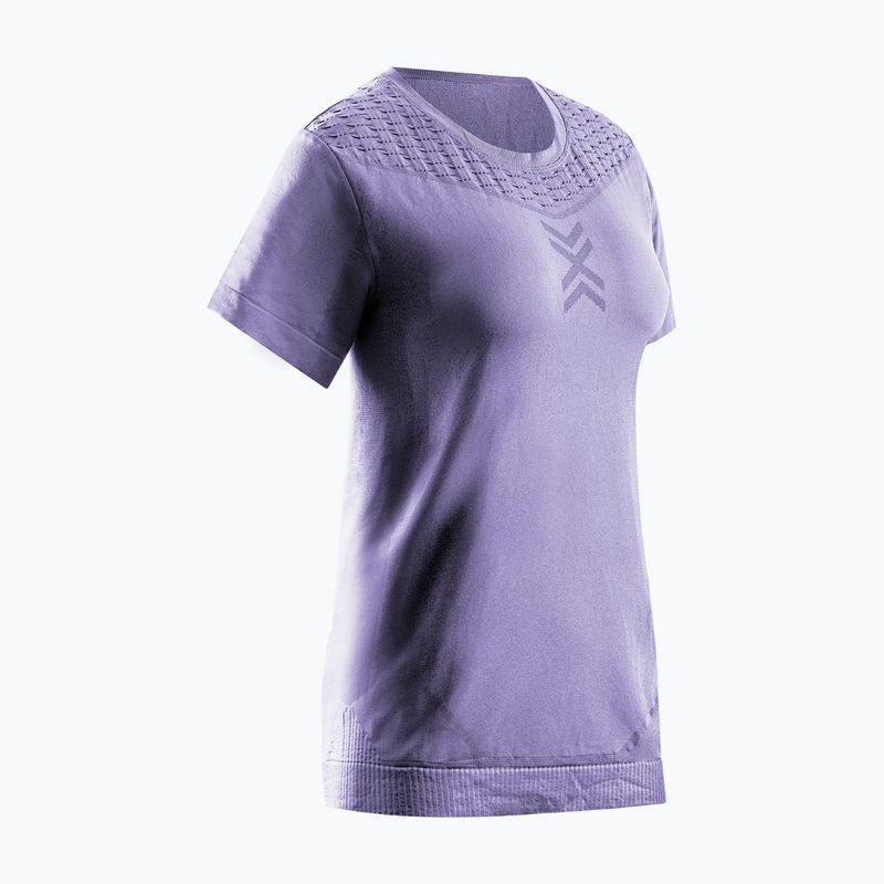 Koszulka do biegania damska X-Bionic X-Ential dusty lavender