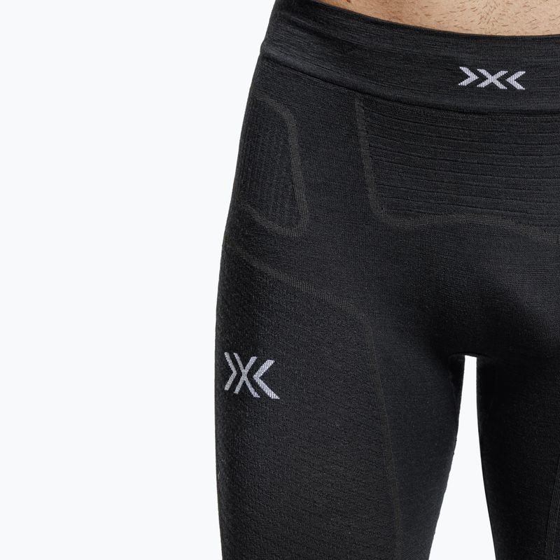 Spodnie termoaktywne męskie X-Bionic Symbio Merino 3/4 black 3