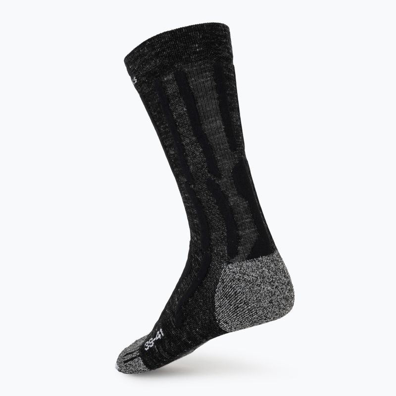 Skarpety X-Socks Trek X Linen dolomite grey melange/opal black 2