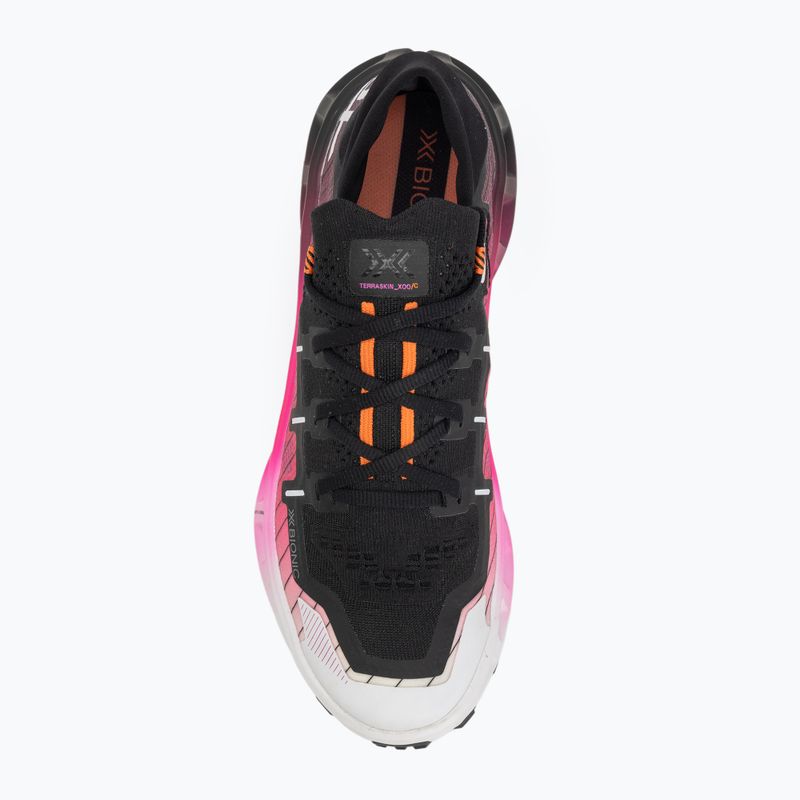 Buty do biegania + skarpety X-Bionic Terraskin X00/C x black/x white/fluo pink 5