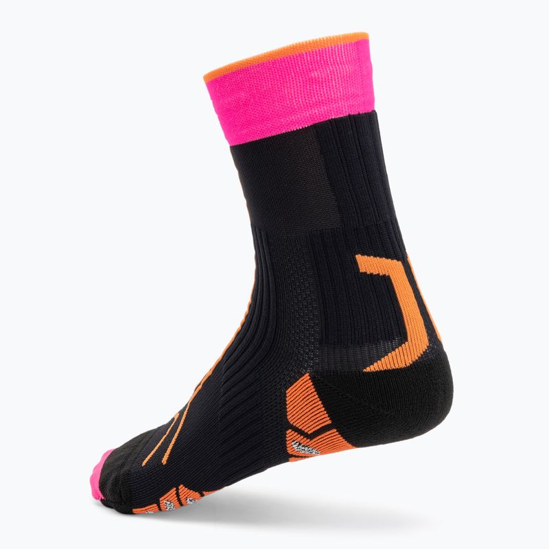 Buty do biegania + skarpety X-Bionic Terraskin X00/C x black/x white/fluo pink 9