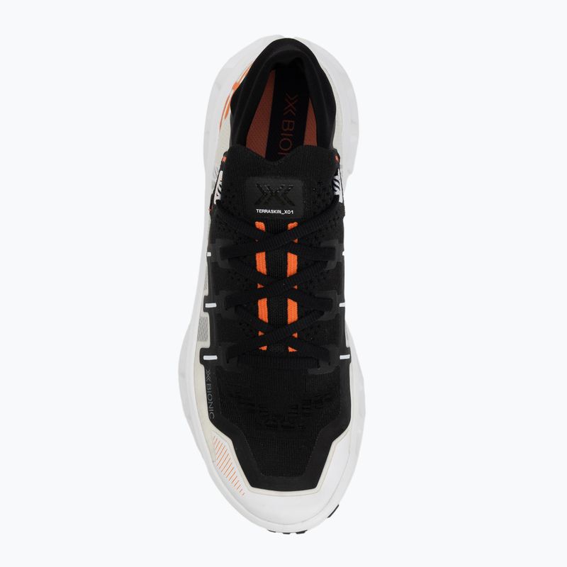 Buty do biegania + skarpety X-Bionic Terraskin X01 x white/x black 5