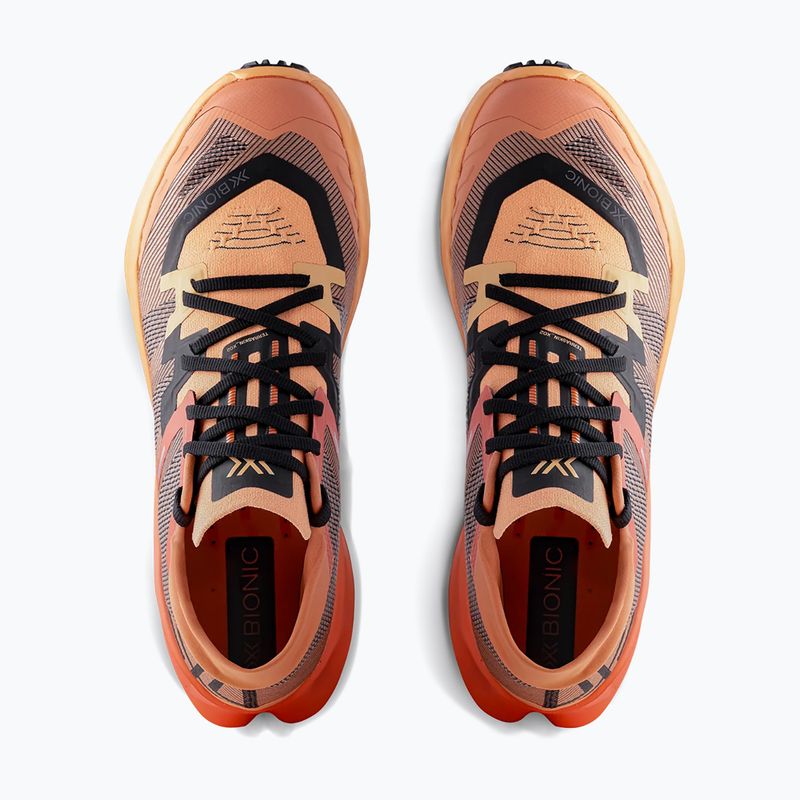 Buty do biegania + skarpety X-Bionic Terraskin X02 dusty rose/fresh peach/x black 5