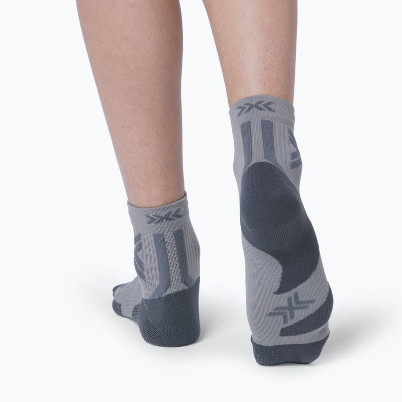 Skarpety X-Socks Run Discover Ankle raincloud/x black 3