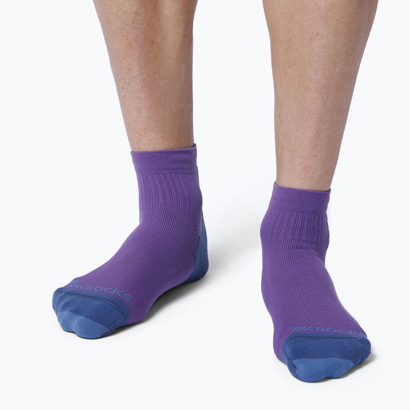 Skarpety damskie X-Socks Run Discover Ankle neobergine/x black 2