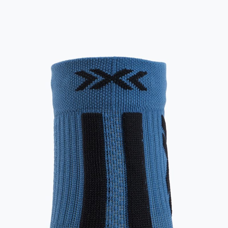 Skarpety X-Socks Trailrun Discover Ankle mineral blue/x black 3