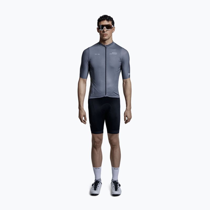 Koszulka rowerowa męska X-Bionic Corefusion Ride Jersey rhino grey 2