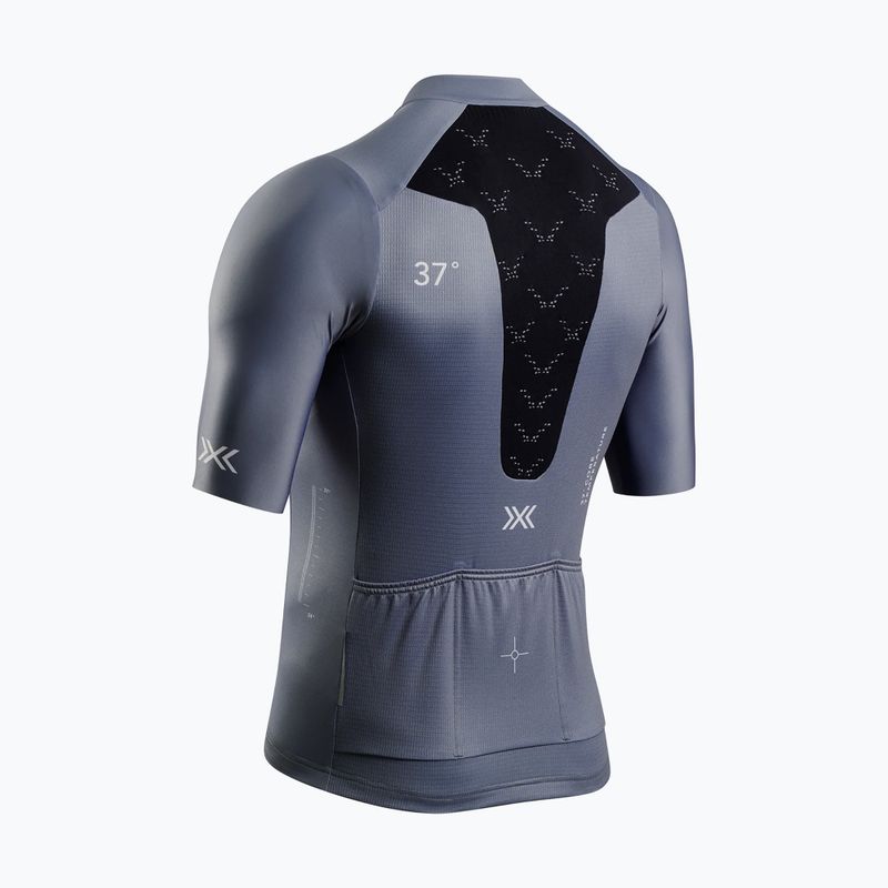 Koszulka rowerowa męska X-Bionic Corefusion Ride Jersey rhino grey 8