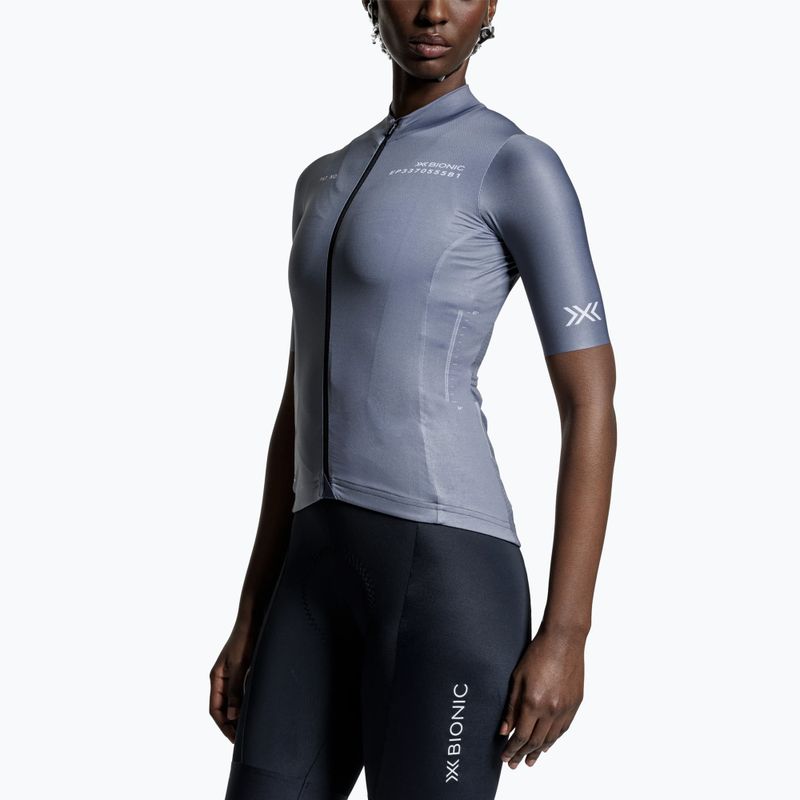 Koszulka rowerowa damska X-Bionic Corefusion Ride Jersey rhino grey 4