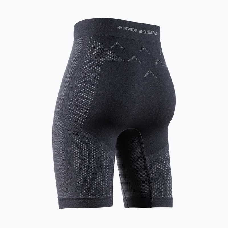 Legginsy do biegania damskie X-Bionic Xceed Run Tights x black/rhino grey 2