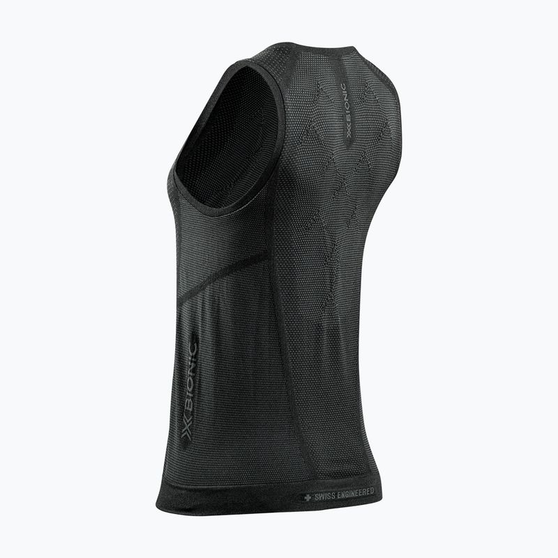 Koszulka do biegania damska X-Bionic Xceed Run x black/rhino grey 3