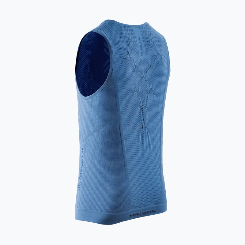 Koszulka do biegania męska X-Bionic Xceed Run slate blue/marine 8