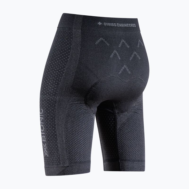 Bokserki rowerowe damskie X-Bionic Xceed Ride Liner Shorts x black/rhino grey 3