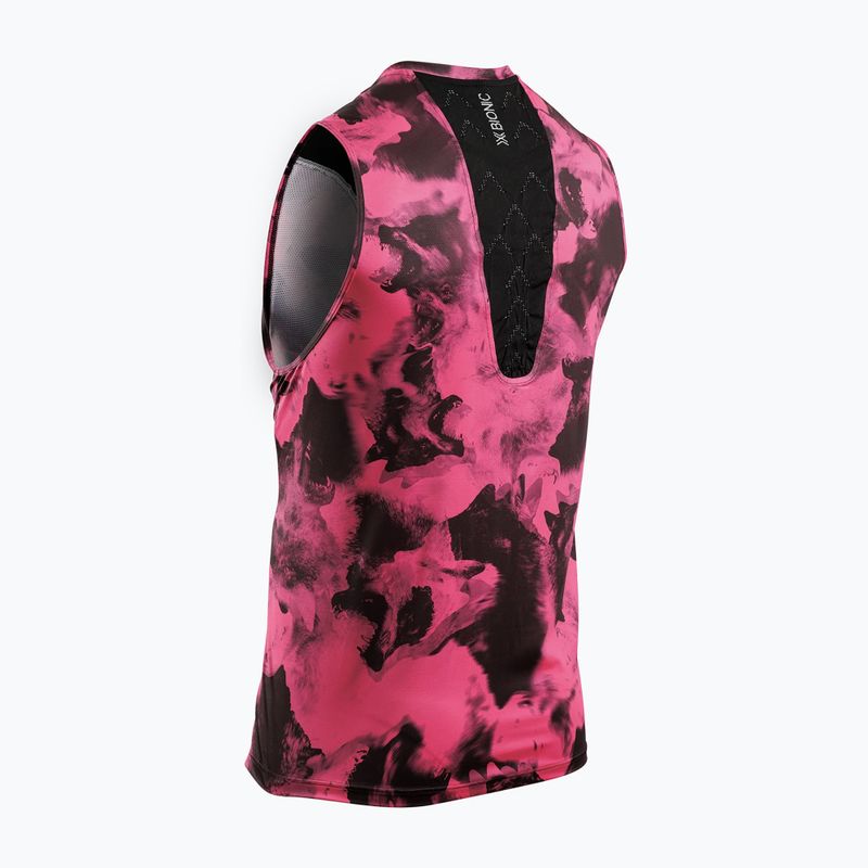 Koszulka do biegania X-Bionic Corefusion Run Tank wolfpack/black/neo pink 2