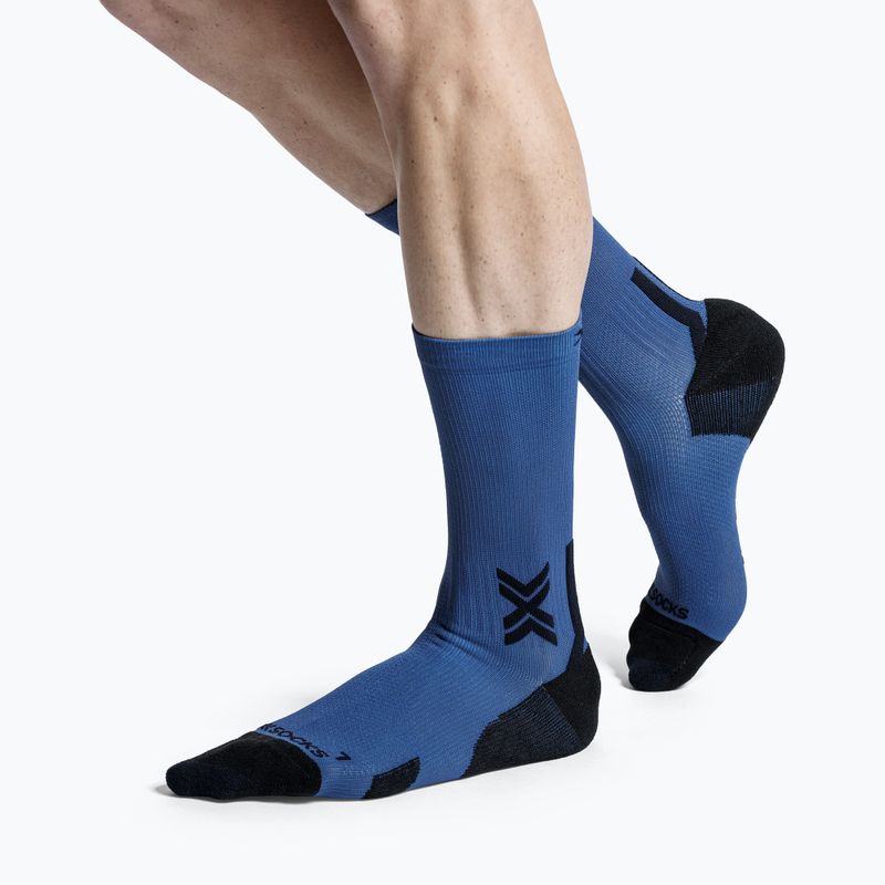 Skarpety X-Socks Run Discover Crew marine/x black 4