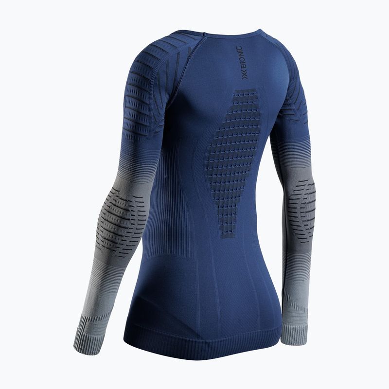 Bluza termoaktywna damska X-Bionic Invent Fx Shirt marine/grey/light grey 2