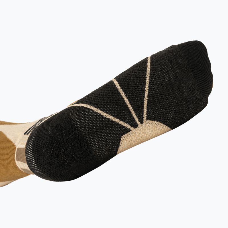 Skarpety snowboardowe X-Socks Snowboard Discover Otc sand/dark sand 4