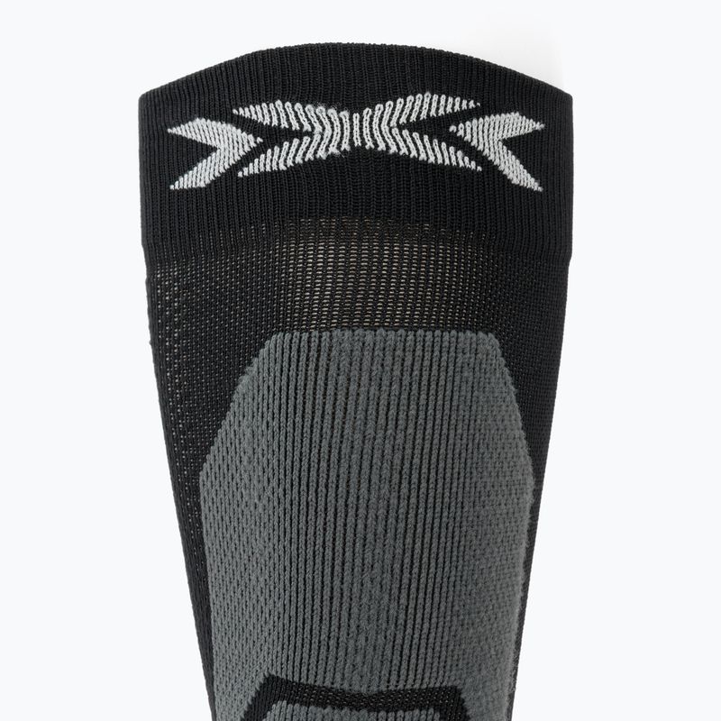 Skarpety narciarskie damskie X-Socks Ski Perform Otc x black/light grey 4