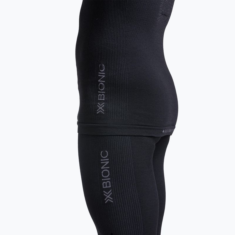 Longsleeve termoaktywny męski X-Bionic Mightywool x black 6