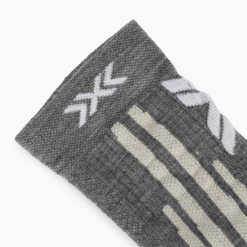 Skarpety X-Socks Hike Discover Merino Ankle seal grey/light sand 3