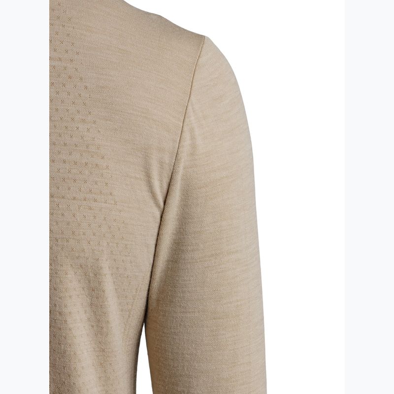 Longsleeve termoaktywny męski  X-Bionic Mightywool sand 10