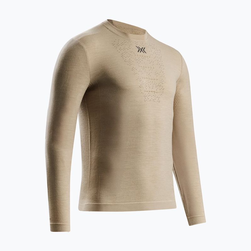 Longsleeve termoaktywny męski  X-Bionic Mightywool sand 13