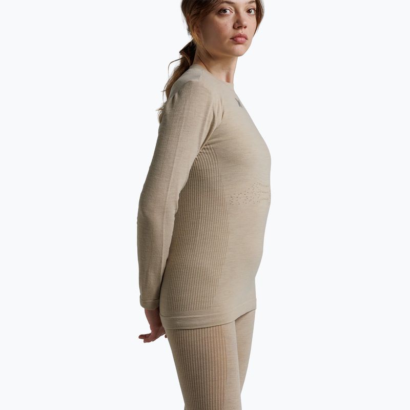 Bluza termoaktywna damska X-Bionic Mightywool sand 5
