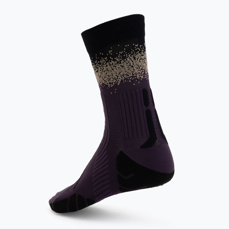 Buty do biegania + skarpety X-Bionic Terraskin X03 Deep Purple/X Black/Sand 9
