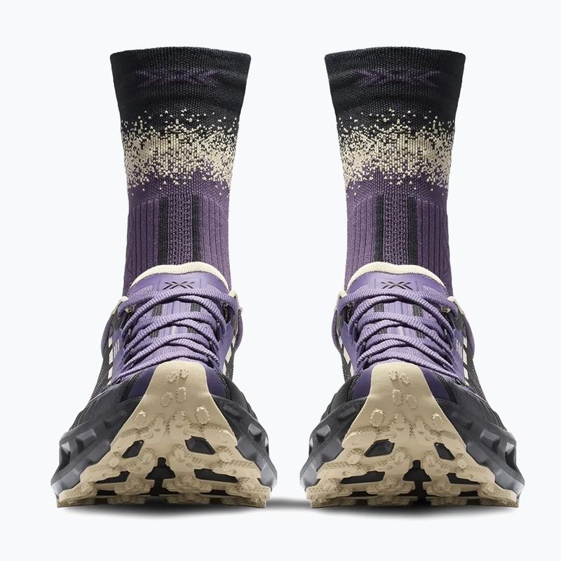Buty do biegania + skarpety X-Bionic Terraskin X03 Deep Purple/X Black/Sand 3