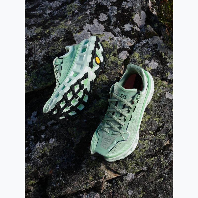 Buty do biegania + skarpety X-Bionic Terraskin X03 digital lime/x black 7