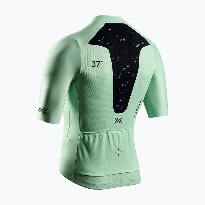 Koszulka rowerowa męska X-Bionic Corefusion Ride Jersey digital lime 2