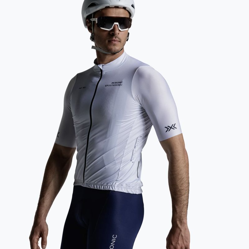 Koszulka rowerowa męska X-Bionic Corefusion Ride Jersey off white 4