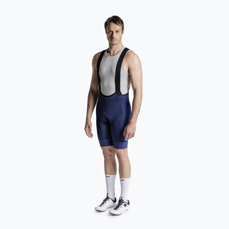 Spodenki rowerowe męskie X-Bionic Corefusion Ride Bib Shorts marine 2