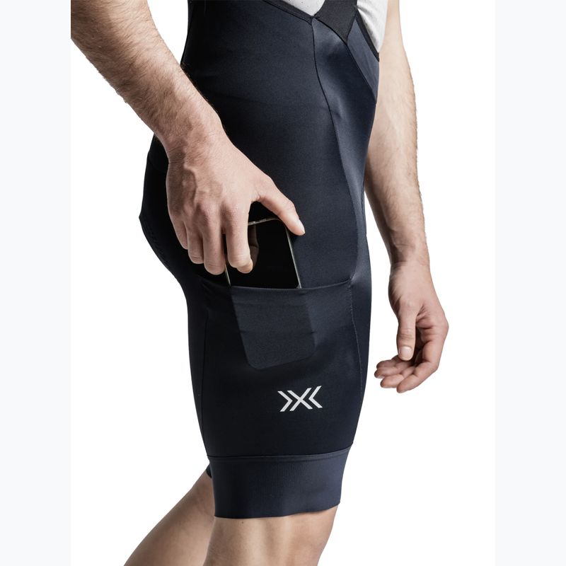 Spodenki rowerowe męskie X-Bionic Corefusion Ride Gravel Bib Shorts x black 6
