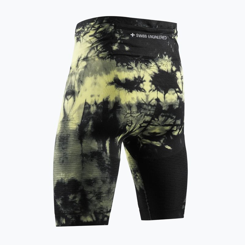 Spodenki do biegania męskie X-Bionic Efektor Tights tie dye electric energy 8
