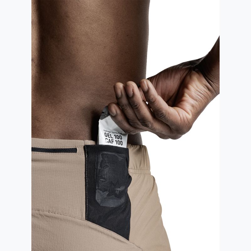 Spodenki do biegania męskie X-Bionic Corefusion Run Perform dark sand 5