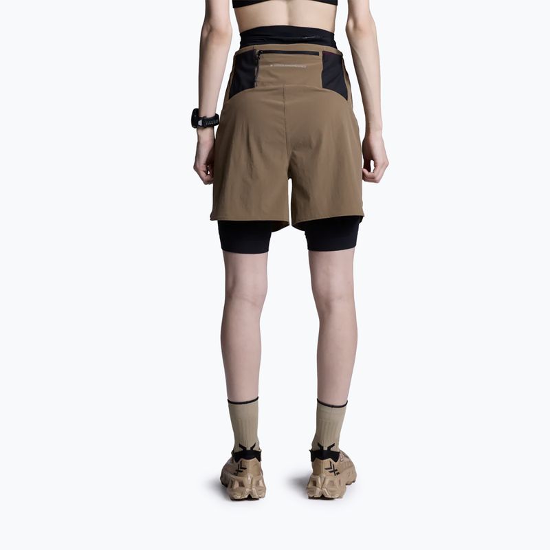 Spodenki do biegania X-Bionic Corefusion Run Perform dark sand 3