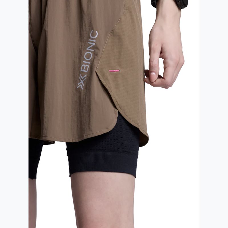 Spodenki do biegania X-Bionic Corefusion Run Perform dark sand 5