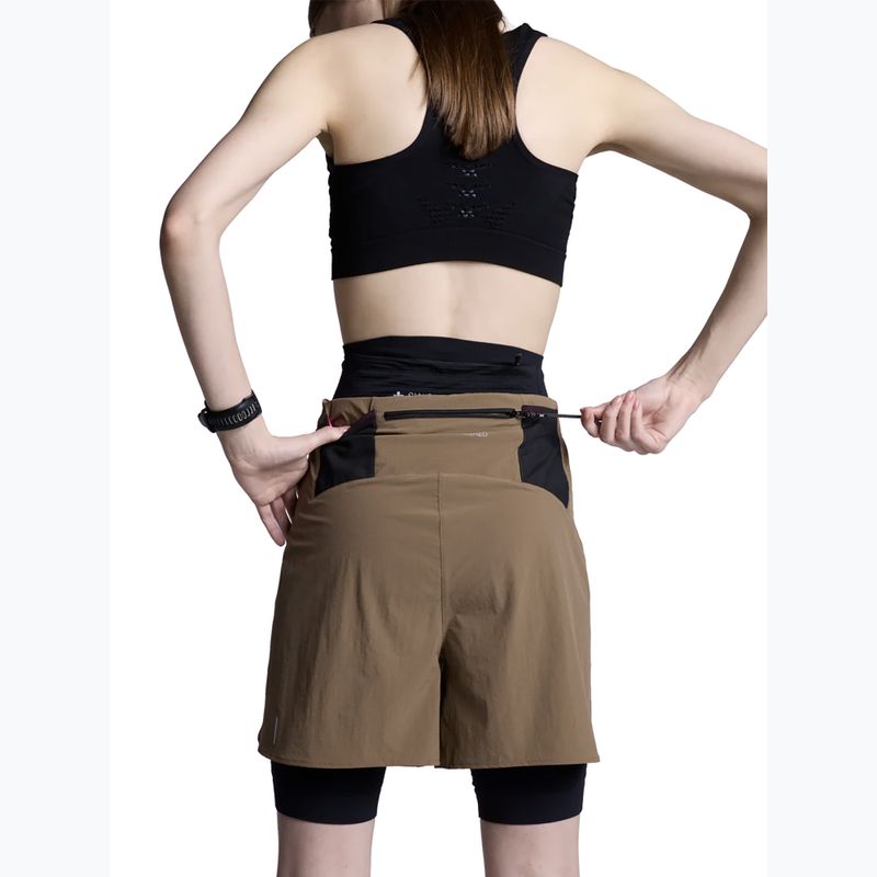 Spodenki do biegania X-Bionic Corefusion Run Perform dark sand 8