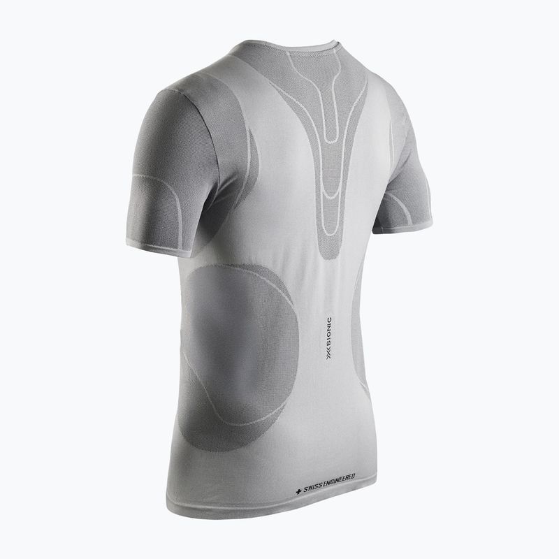 Koszulka do biegania męska X-Bionic Xceed Run Perform x white/x black 12