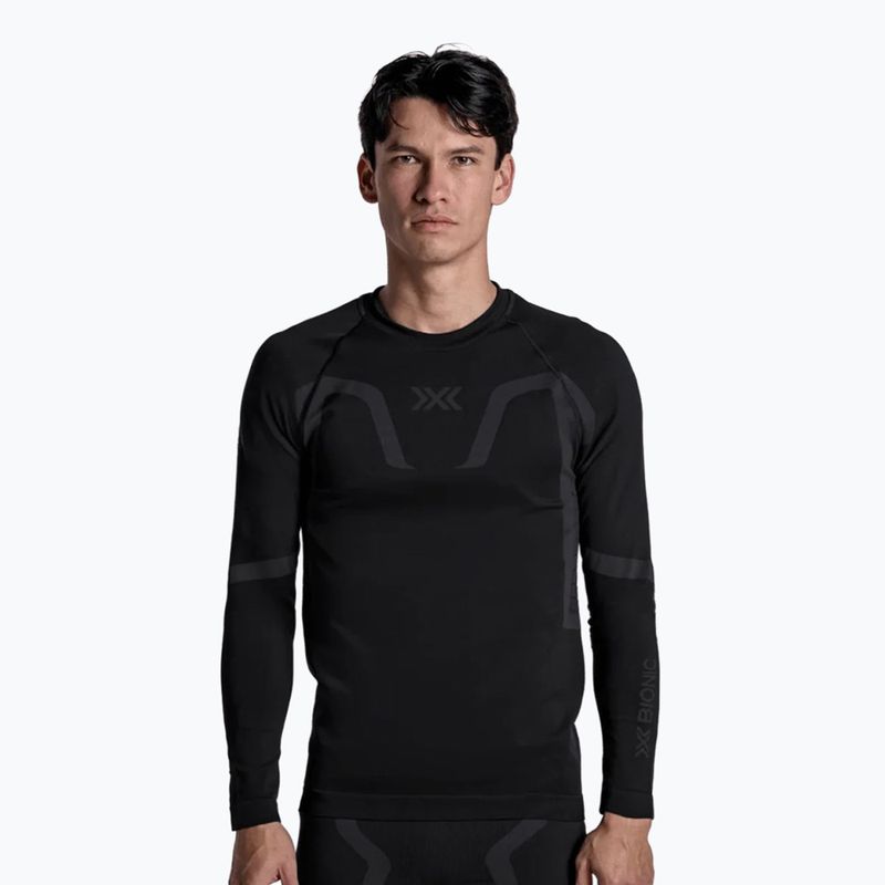 Bluza termoaktywna męska X-Bionic X-Ential Baselayer LS x black
