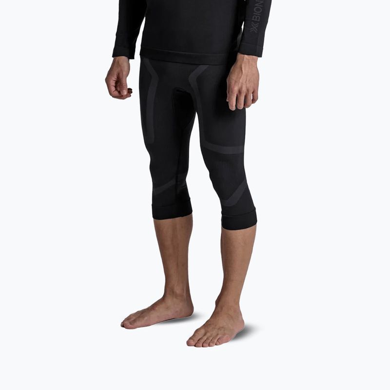 Spodnie termoaktywne męskie X-Bionic X-Ential 3/4 x black
