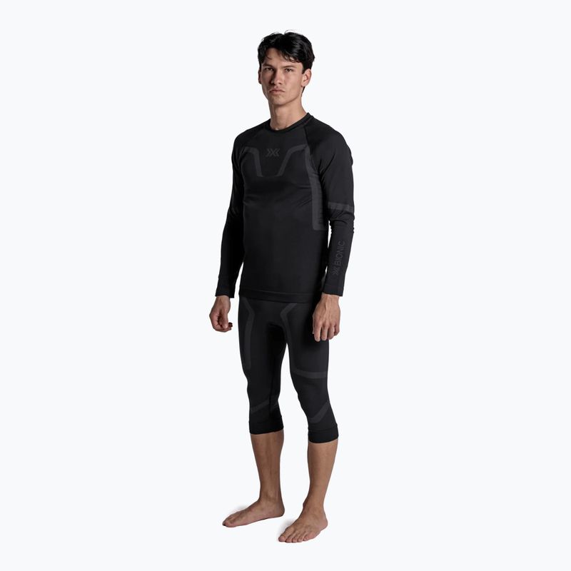Spodnie termoaktywne męskie X-Bionic X-Ential 3/4 x black 2