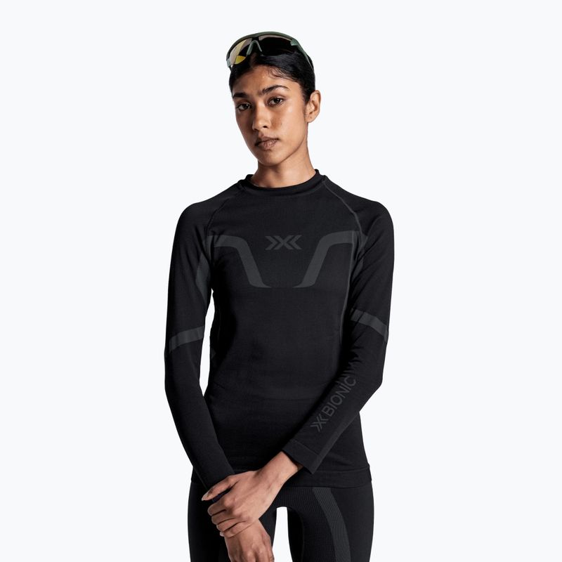 Bluza termoaktywna damska X-Bionic X-Ential Baselayer LS x black