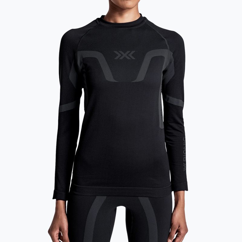 Bluza termoaktywna damska X-Bionic X-Ential Baselayer LS x black 3